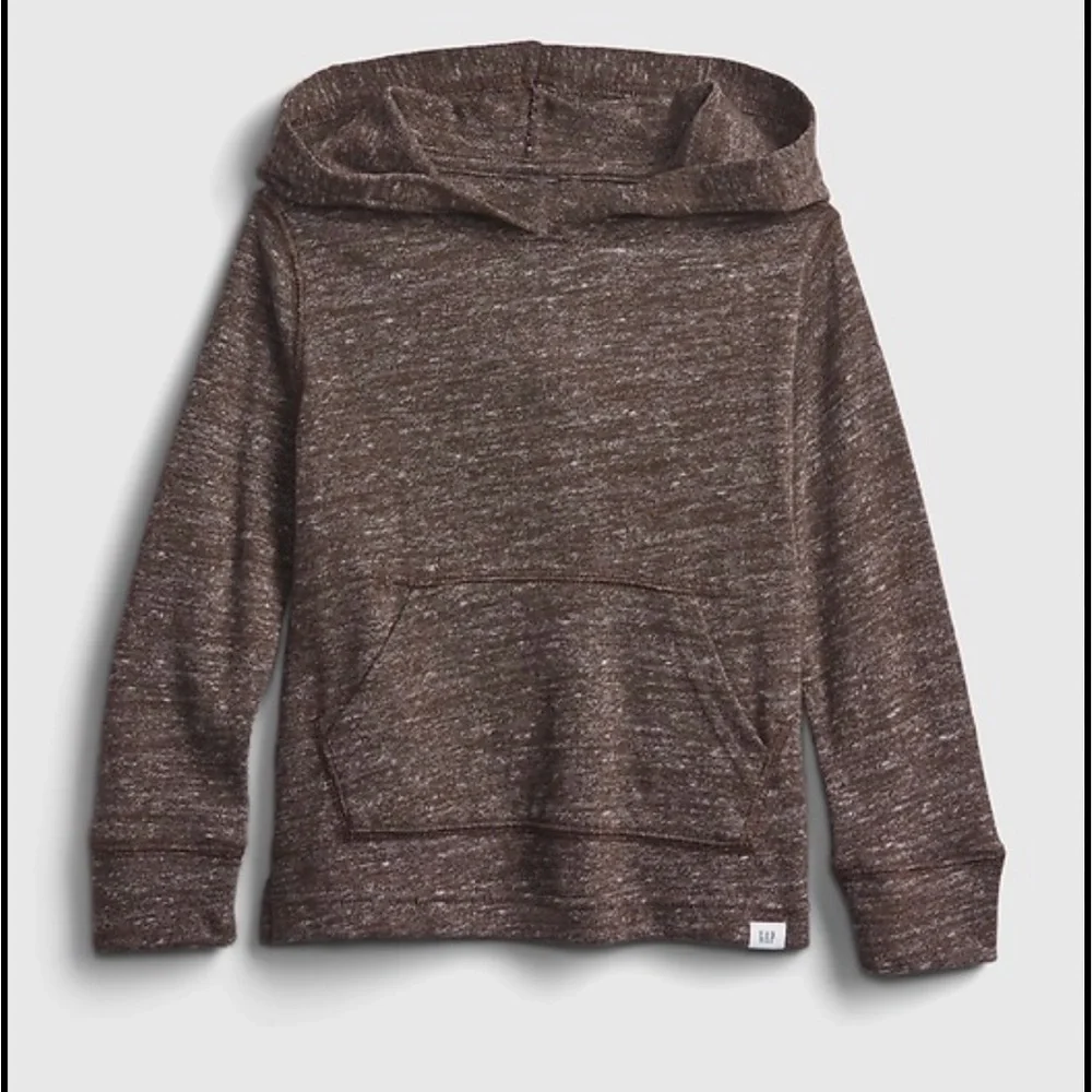 Gap Kids Softspun Hoodie in Espresso Brown
